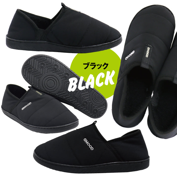 【 全2色 】 GMOOD ユニセックス あったか 2WAY モックシューズ サーモサンダル 秋 冬 スリッパ つっかけ ルームシューズ オフィス履き ウォーム ウィンター はっ水 防汚 パイル 起毛 軽量 持ち運び ジームード レディース メンズ お揃い 散歩 お出掛け ワンマイル