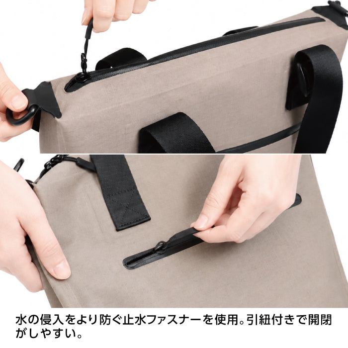 【新製品】 防水トートバッグ 26.5L A4対応 キャリーオン対応 ショルダーバッグ マザーズバッグ 通勤 通学 旅行 ジム サウナ メンズ レディース ユニセックス GMOOD GMB-004