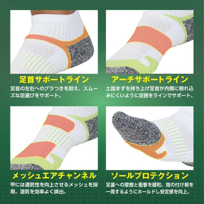 ジームード スニーカー丈 スポーツソックス 3足組 3足セット 3P 機能性 くるぶし丈 靴下 吸汗速乾 サポート 足裏滑り止め 普段使い ビジネス 通学 通勤 ブラック ホワイト ユニセックス メンズ レディース ジュニア 男女兼用 GMOOD