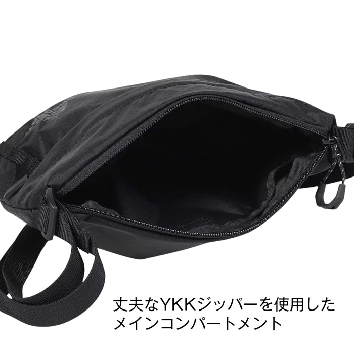 GREGORY CROSSBODY BAG AL メンズ レディース グレゴリー クロスボディバッグ ショルダーバッグ 肩掛け サコッシュ サブバッグ アウトドア フェス 旅行 通勤 お出かけ 買い物 レジャー ドライブ 小型 2.5リットル リフレクター ユニセックス お揃い 黒 ズーム ブラック