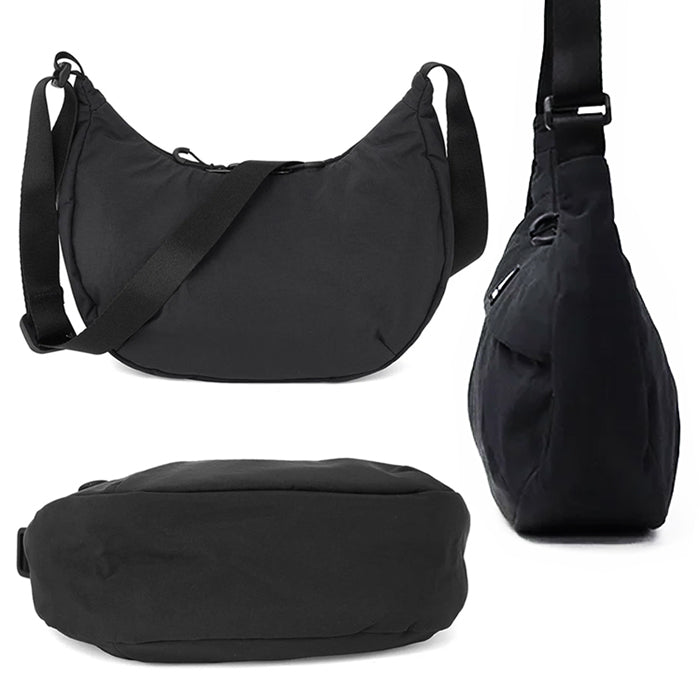 GREGORY SUSZY HALFMOON SHOULDER S レディース グレゴリー グレゴリー スージーハーフムーンショルダー 肩掛け サブバッグ フェス 旅行 通勤 お出かけ 買い物 レジャー 小型 軽量 はっ水 1リットル 女性 婦人 黒 ブラック