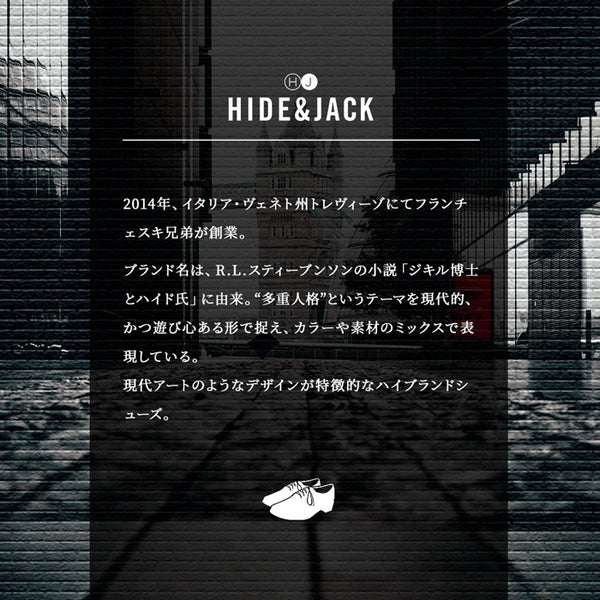 【全4色】HIDE&JACK スニーカー メンズ キレカジ カジュアル イタリア ブランド クロコ 正規品 ヌバックレザー IBKLBLKWHT IBKLBLKBLK IBKLBLURED IBKLBLUWHT