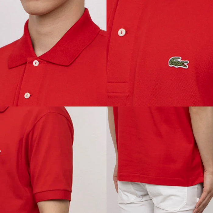 LACOSTE L1212 ワインレッド ポロシャツ Amazon | [ラコステ] L1212/L1264 半袖ポロシャツ ボルドー/476