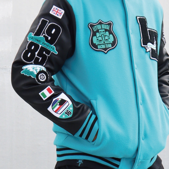LEYTON HOUSE レイトンハウス スタジャン レザー袖 L 90s 40周年記念モデル】 スタジアムジャンパー | レイトンハウス | – Brand