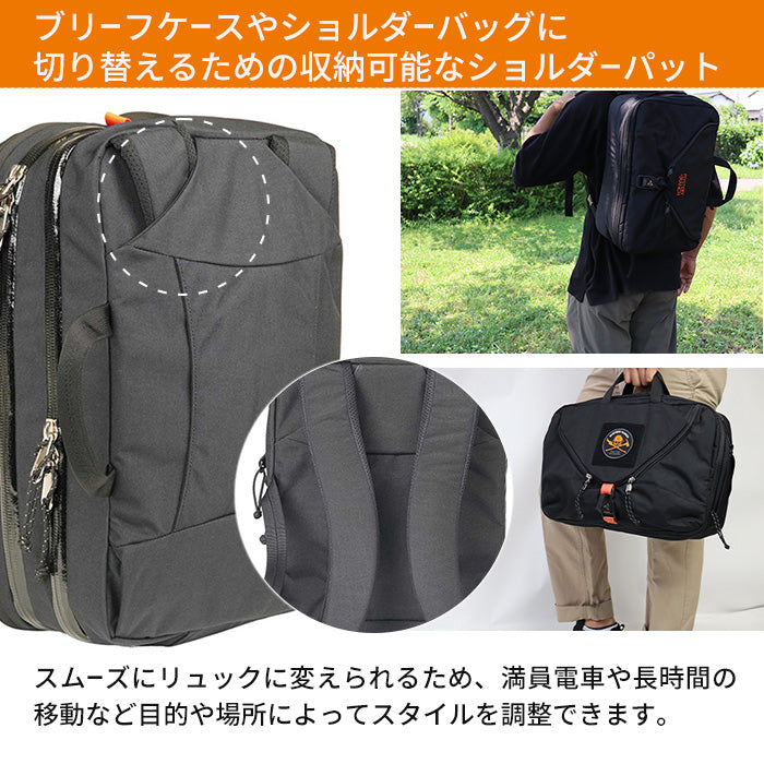 【全2色】ミステリーランチ MYSTERY RANCH かばん バッグ リュック メンズ レディース キャリーオンバッグ お出かけ 普段使い ブラック 黒  使いやすい 3WAY 大容量 18L A4対応