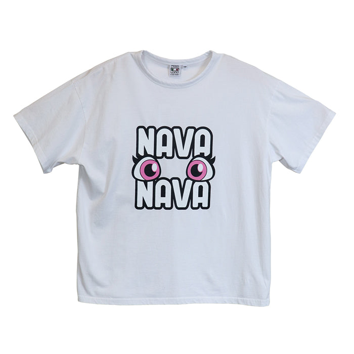 【日本初上陸】ナバナバ クルーネックTEE NAVANAVA カットソー 子供服 男の子 女の子 韓国ブランド ファッション 半袖 Tシャツ 韓流 ストリート 男女兼用 ビックサイズ オーバーサイズ 人気ブランド ダンス おしゃれ かわいい ゆったり 小学生 中学生
