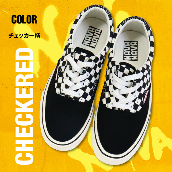 【日本初上陸】韓国 Kファッション NAVANAVA ナバナバ ジュニア レディース スケシュー デッキシューズ ワッフルソール スニーカー キッズ 子供 韓流 ストリート 男子 女子 カジュアル モノトーン SK-8 小学生 中学生