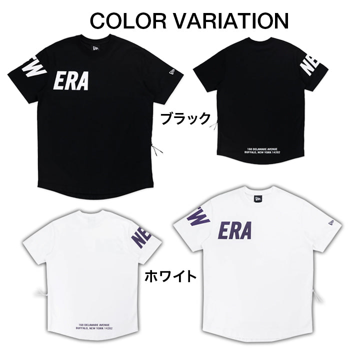 ニューエラ OUTDOOR BOLD ブラック ホワイト パフォーマンス 半袖 ロゴ Tシャツ メンズ 14363696 14363695 アウトドア キャンプ ゴルフ 野球 ウォーキング カジュアル スポーツ