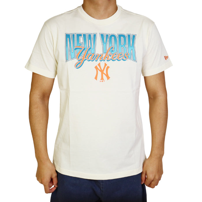 Tシャツ スポーツ 白 ホワイト NEW ERA ニューエラ プレゼント ストリート MLB 男女 ユニセックス かっこいい 屋外 屋内 シンプル おしゃれ