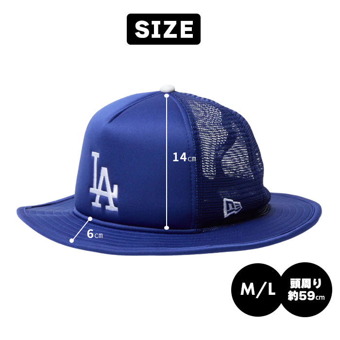 NEW ERA ロサンゼルス・ドジャース バケットハット L/XL 新品 バケット01 MLB Many Patch ロサンゼルス・ドジャース(L/XL