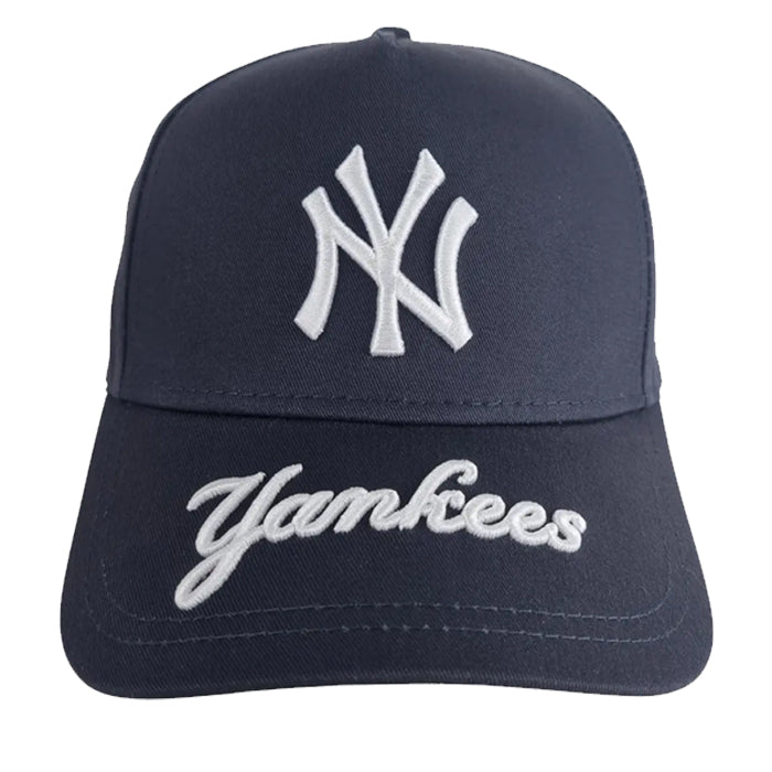 【 海外モデル 】 ニューエラ NEW ERA キャップ メンズ レディース  VISOR HIT 9FORTY AFRAME スナップバック アジャスター ドジャース ヤンキース バイザーヒット 940 MLB 帽子 調節可能 刺繍 ストリート ブルー ネイビー 濃紺 ホワイト