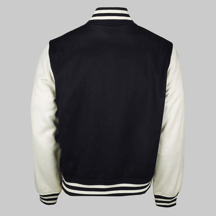 【海外モデル】 ニューエラ NEW ERA ボンバージャケット スタジアムジャンパー スタジャン メンズ BOMBER JCKT JACKET 大きいサイズ ヤンキース MLB 刺繍 ストリート ブラック 黒 オフホワイト 白 男性 紳士