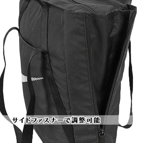 NIKEの多機能トートバック ショルダー バッグ バック レディース 撥水 ジム DR7217 オフィス ジム ブラック 黒 プレゼント 使い勝手が良い シンプル 大容量 仕事 通勤 ポリエステル 事務