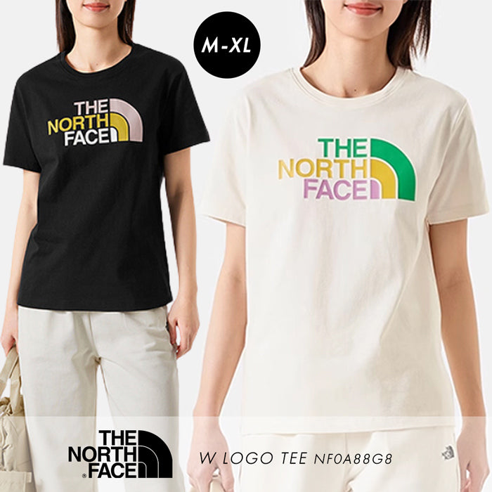 【全2色】レディース THE NORTH FACE ノースフェイス 半袖Tシャツ W LOGO TEE NF0A88G8 コットン 綿 アウトドア ロゴ ティーシャツ