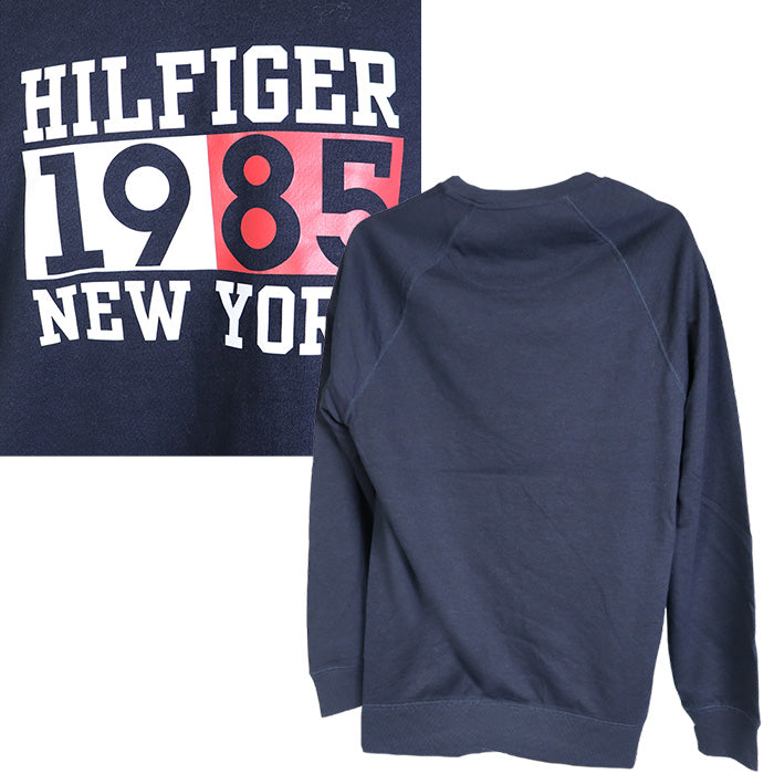 〈アメリカを代表するブランド〉TOMMY HILFIGER メンズ スウェット 長袖 裏起毛 トミーヒルフィガー