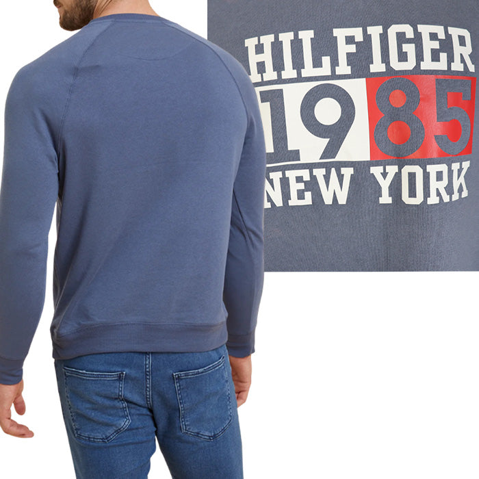 〈アメリカを代表するブランド〉TOMMY HILFIGER メンズ スウェット 長袖 裏起毛 トミーヒルフィガー