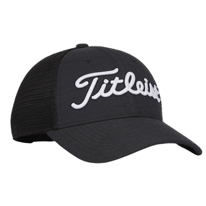 【全3色】Titleist メンズ ゴルフキャップ メッシュ 男性 紳士 ユニセックス レディース タイトリスト 帽子 ホワイト ブラック グレー サイズ調節可能 人気 ブランド シンプル おしゃれ UVカット プロ用 コーデ ファッション フリーサイズ ブランド