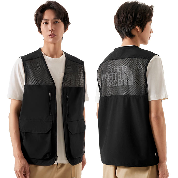 【日本未発売】 ノースフェイス 新作 メンズ ユーティリティ キャンプ ベスト UTILITY CAMP VEST THE NORTH FACE  NF0A87V4 日常使い ストリートファッション カジュアル フェス アウトドア スポーツ 男性