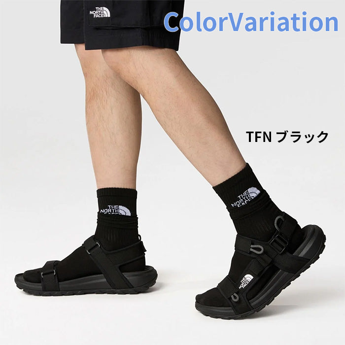 THE NORTH FACE  ノースフェイス  メンズ  男 紳士 サンダル 靴 ブラック アウトドア スポーツ 運動 デイリー 軽い 調整可能 フィット ラク 普段使い
