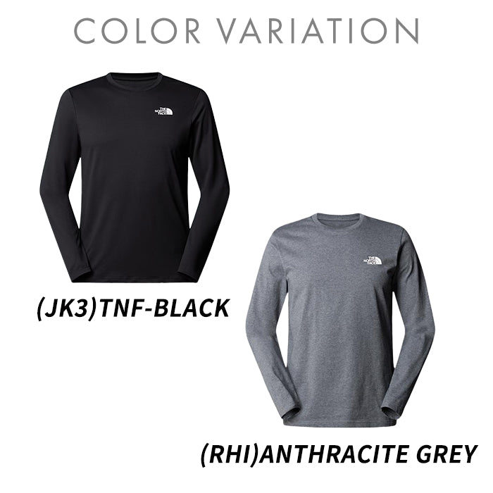 ノースフェイス｜メンズ長袖Tシャツ【吸汗速乾・スポーツ】