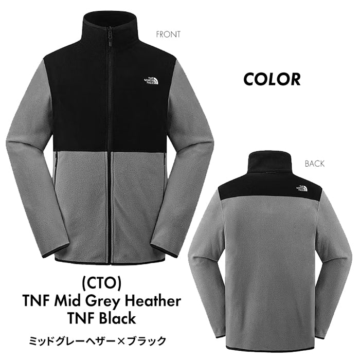 メンズ THE NORTH FACE ノースフェイス 軽量 保温 速乾 柔らかい 暖か TKA100 マイクロフリース ジャケット THE NORTH FACE M GLACIER FLEECE COLORBLOCKED JACKET NF0A8FJ3 トップス アウター インナー カジュアル アウトドア