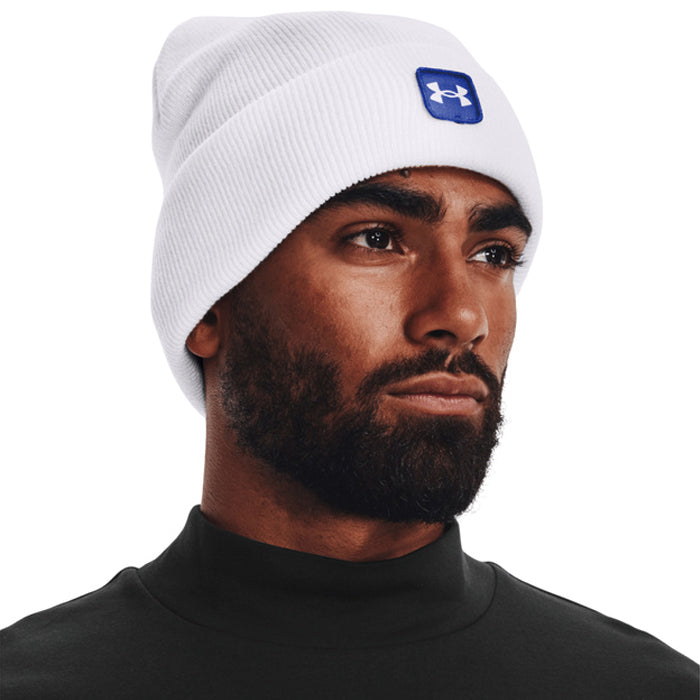 【全2色】アンダーアーマー 帽子 メンズ ニット ビーニー ユニセックス  シンプル ホワイト Halftime Cuff 1373155