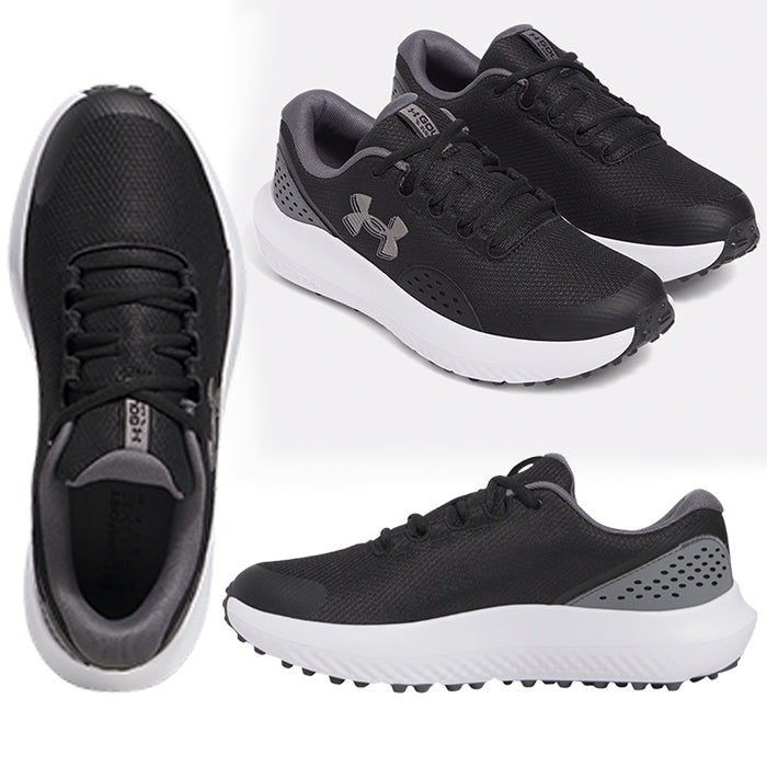 ＼大感謝セール／ アンダーアーマー | スパイクレスゴルフ・スポーツシューズ 〈サージ〉