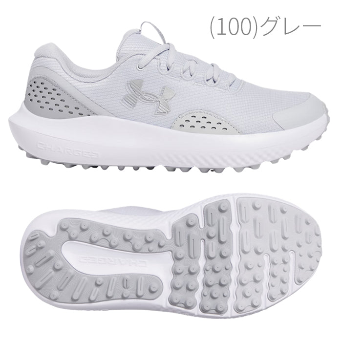 ＼大感謝セール／ アンダーアーマー | スパイクレスゴルフ・スポーツシューズ 〈サージ〉