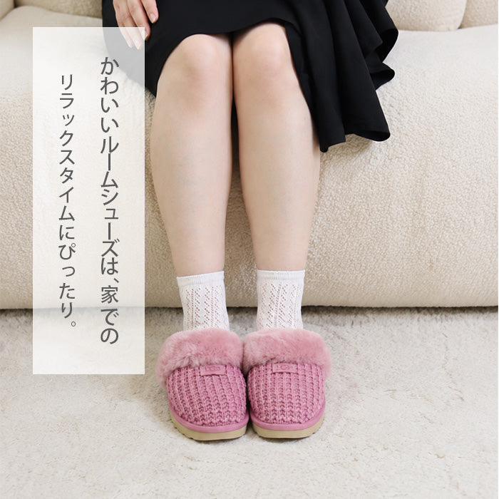 UGG アグ ｜レディース  ボア ムートンスリッポン