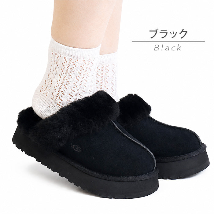 UGG アグ｜レディース  ボア スリッポン