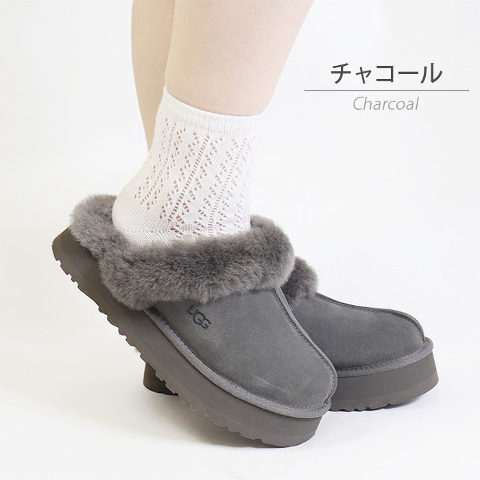 UGG アグ｜レディース  ボア スリッポン