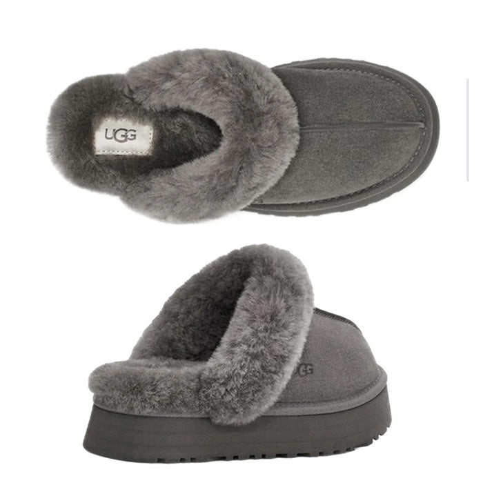 UGG アグ｜レディース  ボア スリッポン