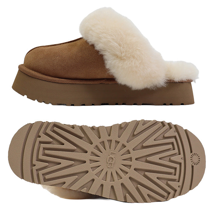 UGG アグ｜レディース  ボア スリッポン
