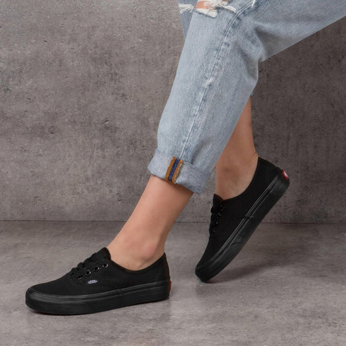 Vans authentic shop black women