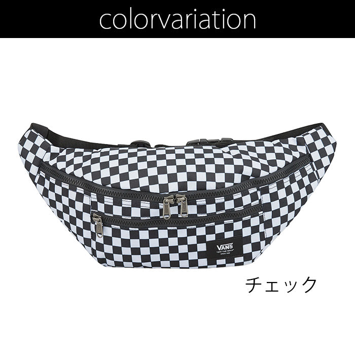 ＼大感謝セール／ VANSバンズ｜ボディバッグ〈2Lペットボトルが入る大きい収納幅〉