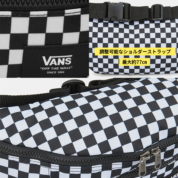 ＼大感謝セール／ VANSバンズ｜ボディバッグ〈2Lペットボトルが入る大きい収納幅〉