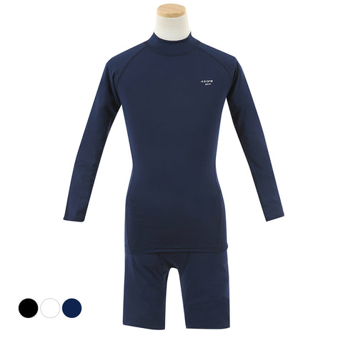 【全11タイプ】上下別売 スポーツインナー 通年タイプ  ストレッチ 長袖 加圧シャツ ジュニア 子供用 コンプレッションウェア 男の子 女の子