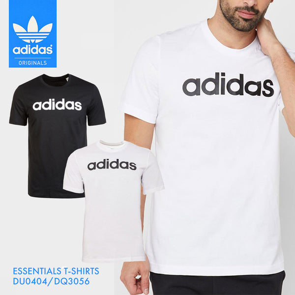 アディダス エッセンシャル メンズTシャツ ホワイト adidas ESSENTIALS T-SHIRTS DQ3056 WHITE