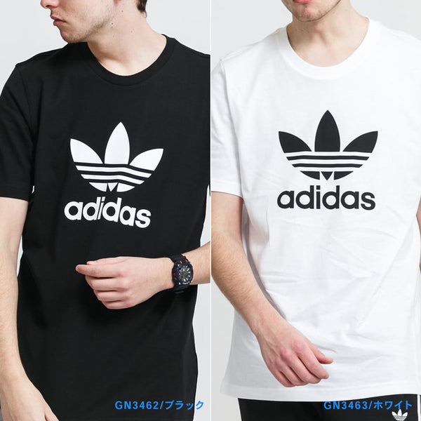 【全5色】アディダス メンズ  Tシャツ トレフォイル インナー 大きいサイズ デザイン あでぃだす オリジナルス adidas GN1855 GN1856 GN3462 GN3463 GN3465