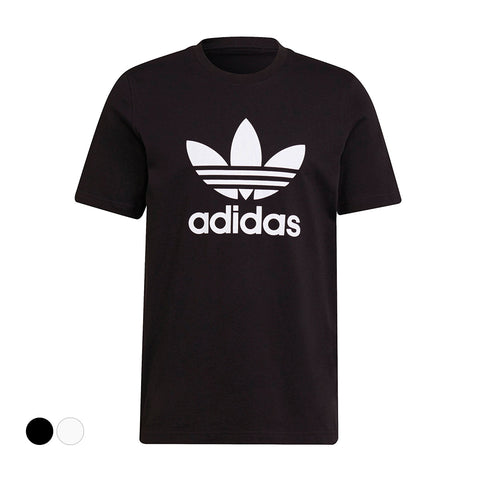 【全2色】アディダス メンズ  Tシャツ トレフォイル  半袖 無地 ブラック ホワイト 大きいサイズ  オリジナルス
