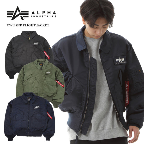 【全2色】メンズ アルファインダストリーズ フライトジャケット コーチジャケット 防寒 防風 中綿 アウター