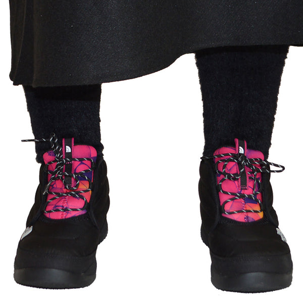 【防寒 ブーツ】ノースフェイス レディース NSE チャッカ W NSE CHUKKA アウトドア 軽量 保温  シューズ 中綿 通学 通勤 おしゃれ デイリーユース クッション リサイクル
