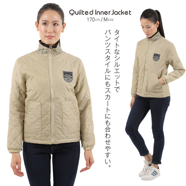 【全2色】FOG-002L レディース レイヤード アウター ジャケット 3way 3in1 フォーセンス 女性 婦人 暖かい 撥水 防寒 雪 春 秋 冬