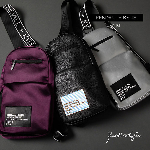 Kendall+Kylie KIKI Black ケンダルアンドカイリー キキ メッセンジャーバッグ ブラック