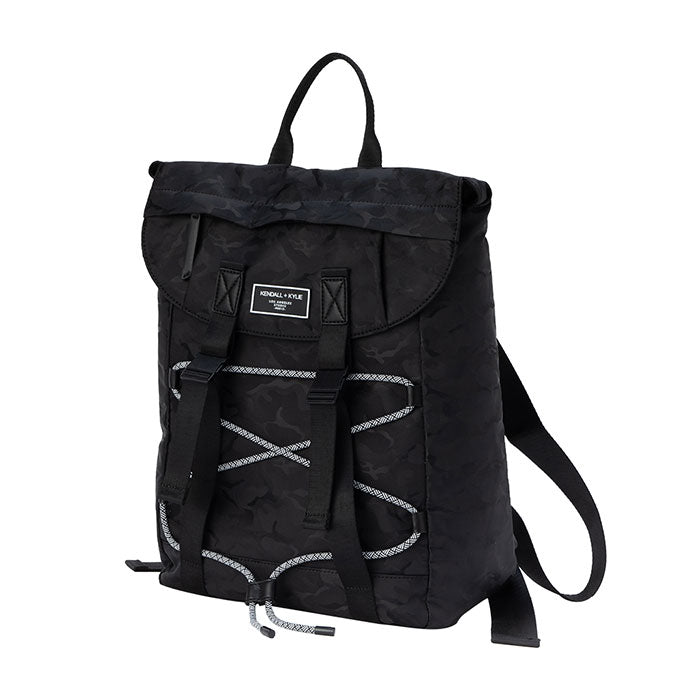 Kendall+Kylie MIMI BACKPACK BLACK ケンダルアンドカイリー ミミ レディースリュックサック ブラック