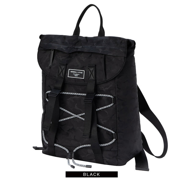 Kendall+Kylie MIMI BACKPACK BLACK ケンダルアンドカイリー ミミ レディースリュックサック ブラック