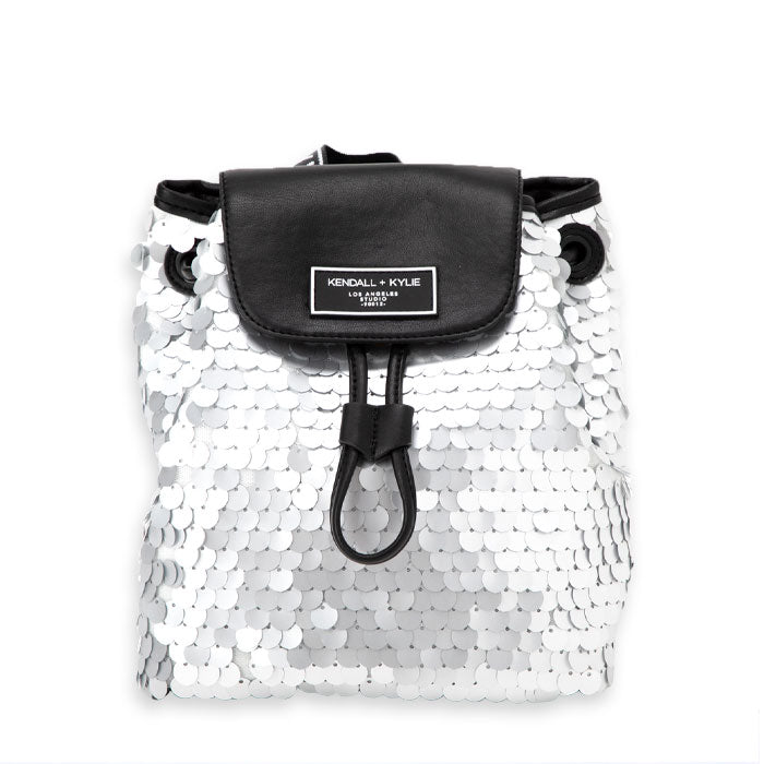 Kendall+Kylie NORA BACKPACK Metallic ケンダルアンドカイリー ノラ バックパック メタリックシルバー