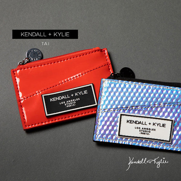 Kendall+Kylie TAI Red ケンダルアンドカイリー タイ カードケース レッド