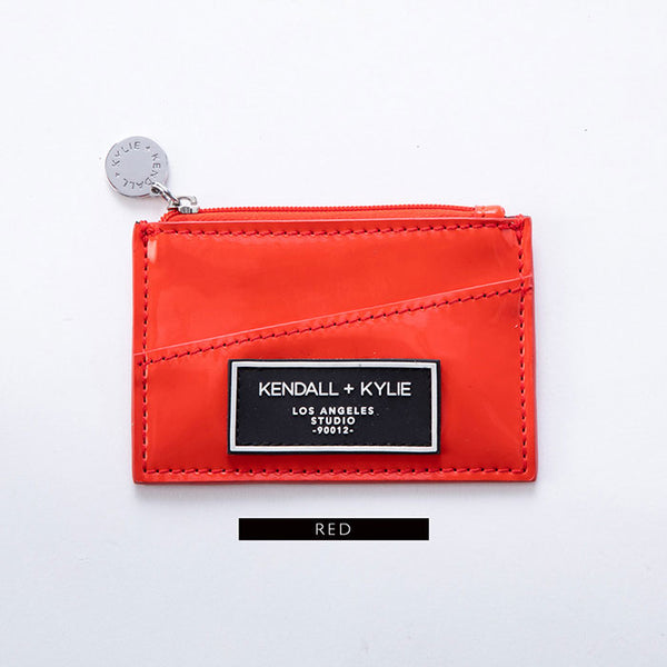 Kendall+Kylie TAI Red ケンダルアンドカイリー タイ カードケース レッド