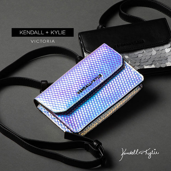 Kendall+Kylie VICTORIA Metallic ケンダルアンドカイリー ヴィクトリア ポーチ メタリックシルバー